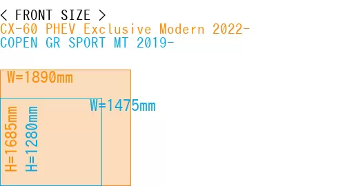 #CX-60 PHEV Exclusive Modern 2022- + COPEN GR SPORT MT 2019-